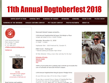 Tablet Screenshot of dogtoberfest.info